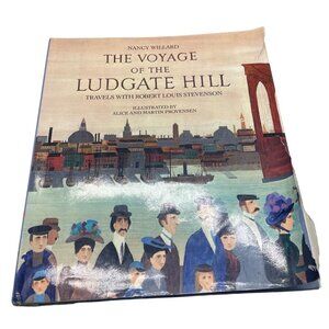 The voyage of the ludgate hill by Nancy Willard hardcover book dustcover READ